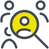 Recrutement icône